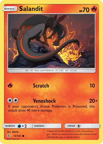 Image for Salandit (15/145) [SM - Guardians Rising]