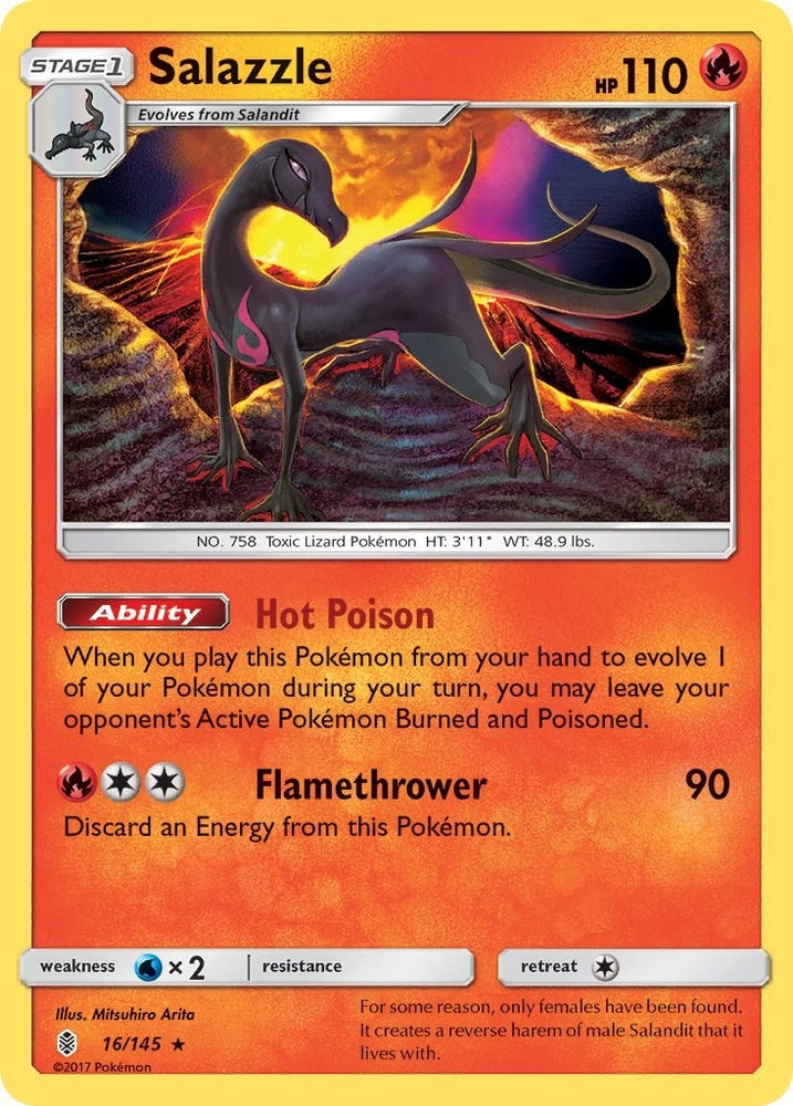 Image for Salazzle (16/145) [SM - Guardians Rising]