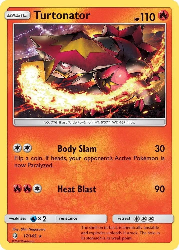 Image for Turtonator (17/145) [SM - Guardians Rising]