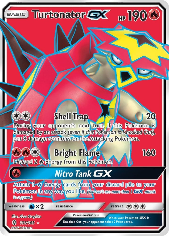 Image for Turtonator GX (Full Art) (131/145) [SM - Guardians Rising]