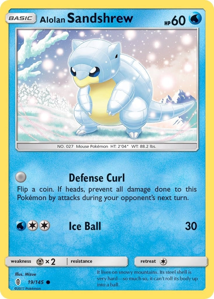Image for Alolan Sandshrew (19/145) [SM - Guardians Rising]