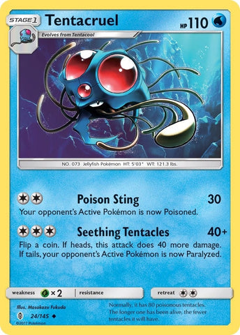 Image for Tentacruel (24/145) [SM - Guardians Rising]
