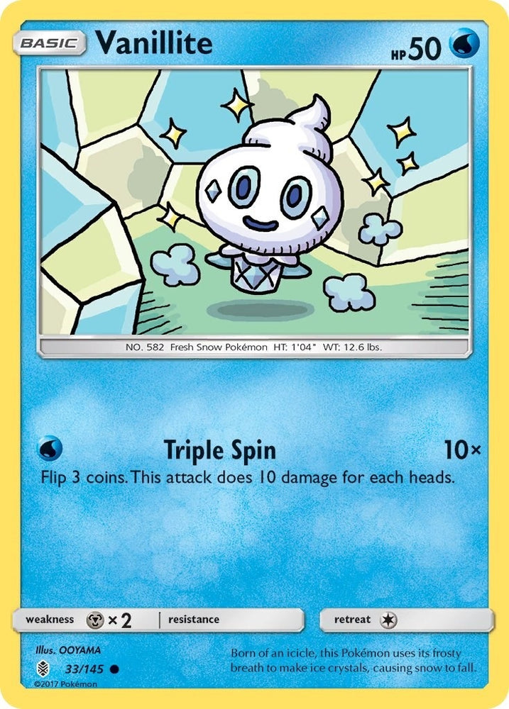 Image for Vanillite (33/145) [SM - Guardians Rising]