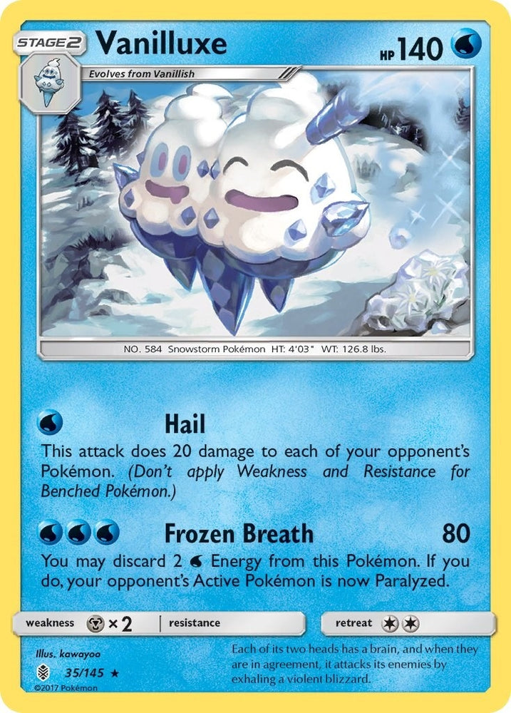 Image for Vanilluxe (35/145) [SM - Guardians Rising]