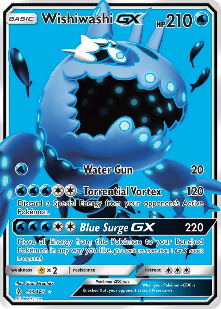 Image for Wishiwashi GX (Full Art) (133/145) [SM - Guardians Rising]