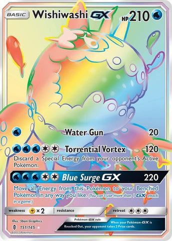 Image for Wishiwashi GX (Secret) (151/145) [SM - Guardians Rising]