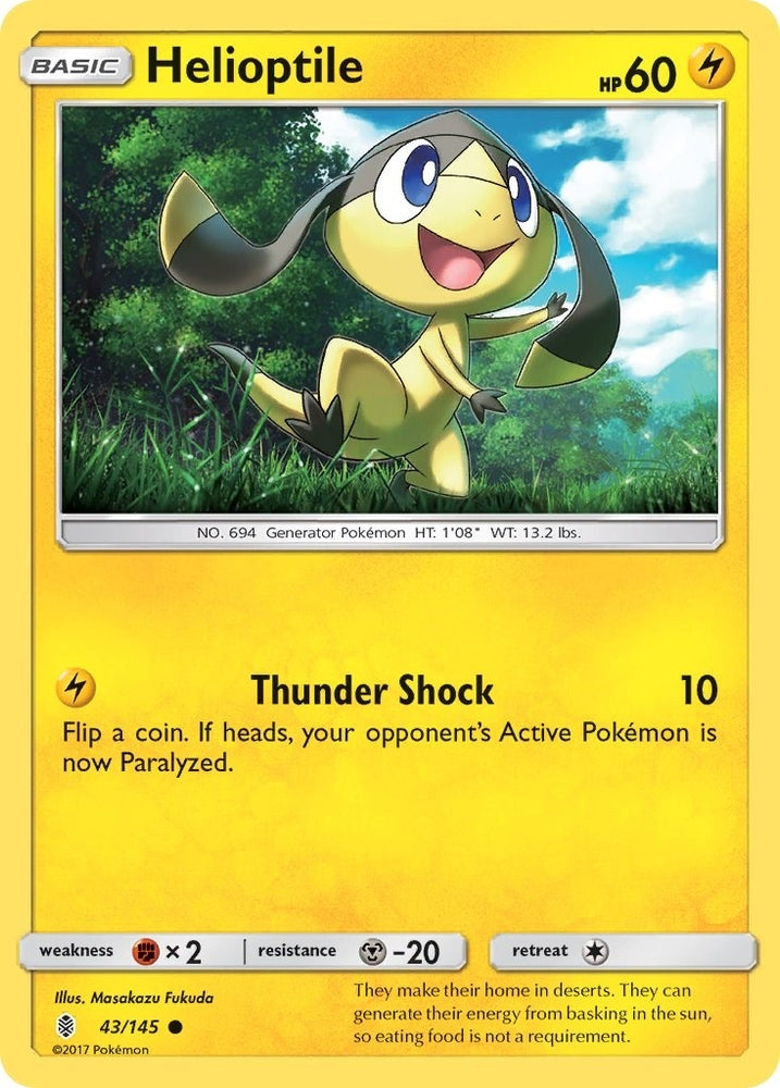 Image for Helioptile (43/145) [SM - Guardians Rising]