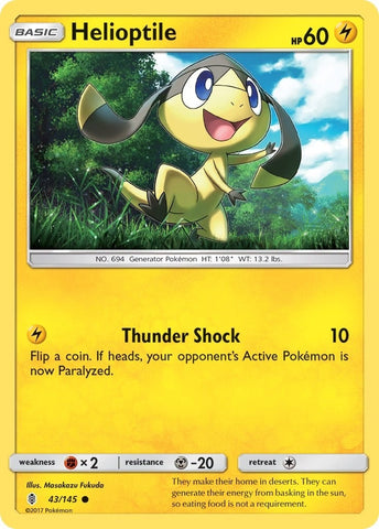 Image for Helioptile (43/145) [SM - Guardians Rising]