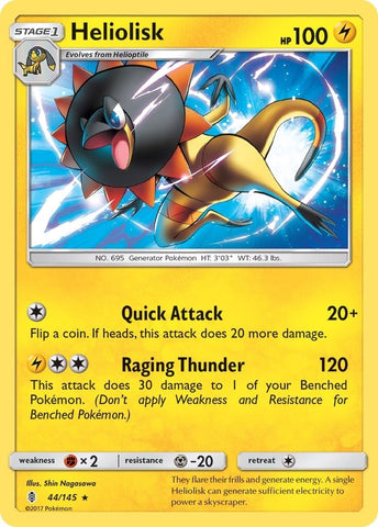 Image for Heliolisk (44/145) [SM - Guardians Rising]
