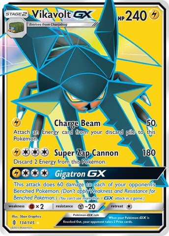 Image for Vikavolt GX (Full Art) (134/145) [SM - Guardians Rising]