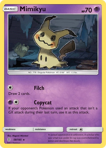 Mimikyu (58/145) [SM - Guardians Rising]