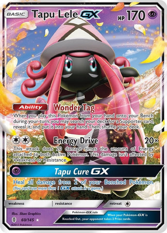 Image for Tapu Lele GX (60/145) [SM - Guardians Rising]