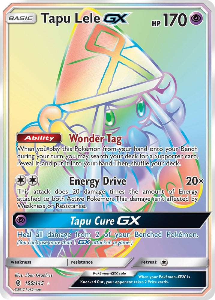 Image for Tapu Lele GX (Secret) (155/145) [SM - Guardians Rising]