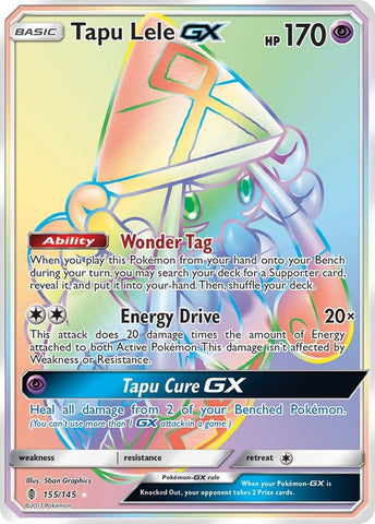 Image for Tapu Lele GX (Secret) (155/145) [SM - Guardians Rising]