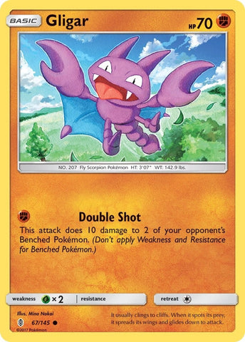 Image for Gligar (67/145) [SM - Guardians Rising]