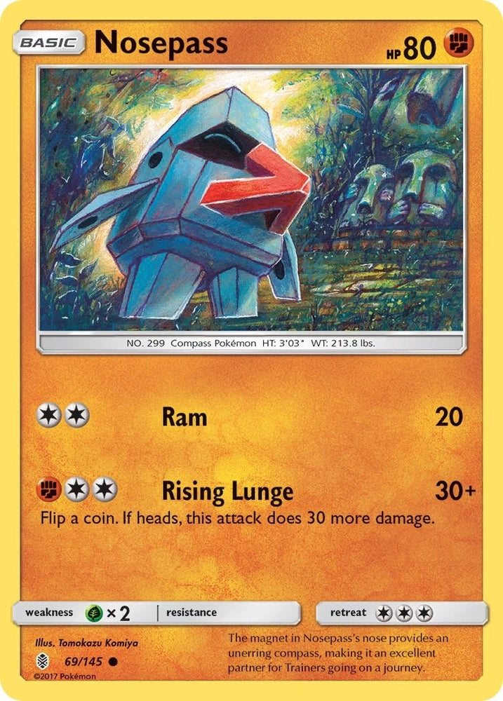 Image for Nosepass (69/145) [SM - Guardians Rising]