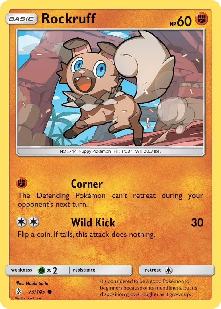 Image for Rockruff (73/145) [SM - Guardians Rising]