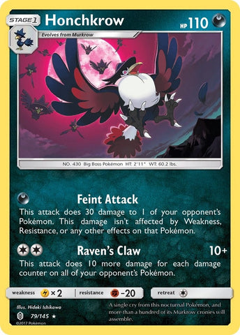 Image for Honchkrow (79/145) [SM - Guardians Rising]