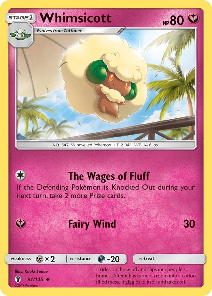 Image for Whimsicott (91/145) [SM - Guardians Rising]