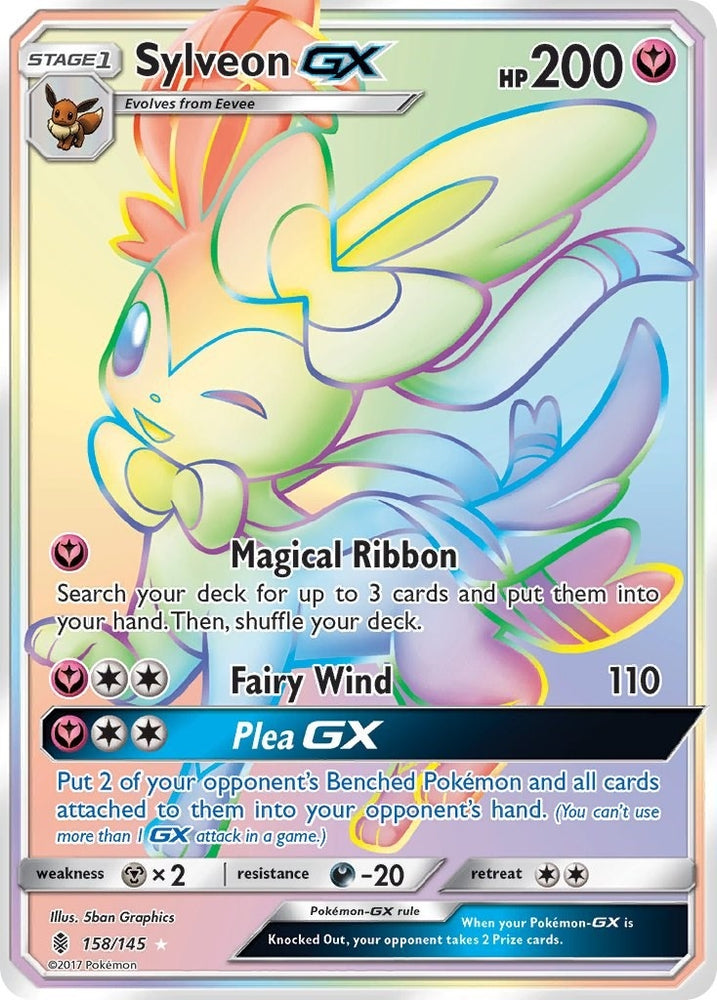 Image for Sylveon GX (Secret) (158/145) [SM - Guardians Rising]