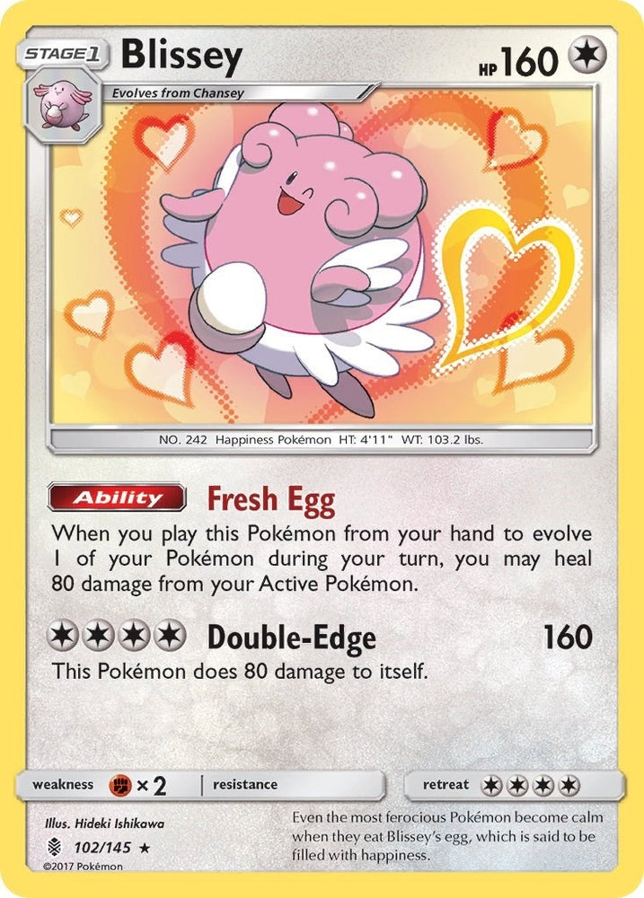 Image for Blissey (102/145) [SM - Guardians Rising]