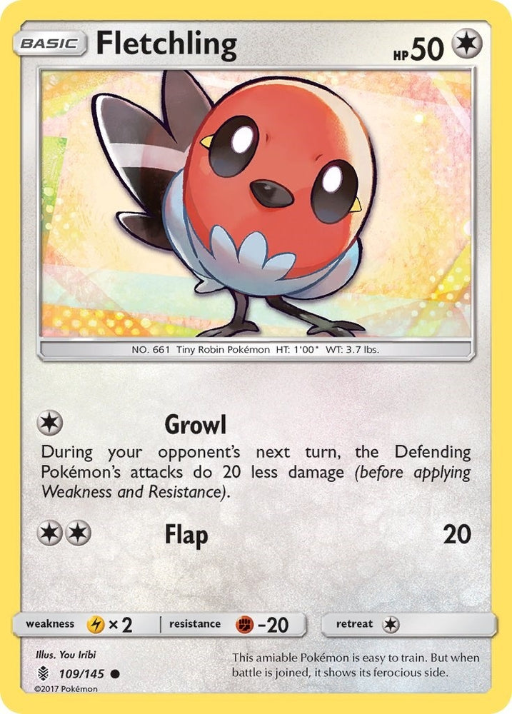 Image for Fletchling (109/145) [SM - Guardians Rising]