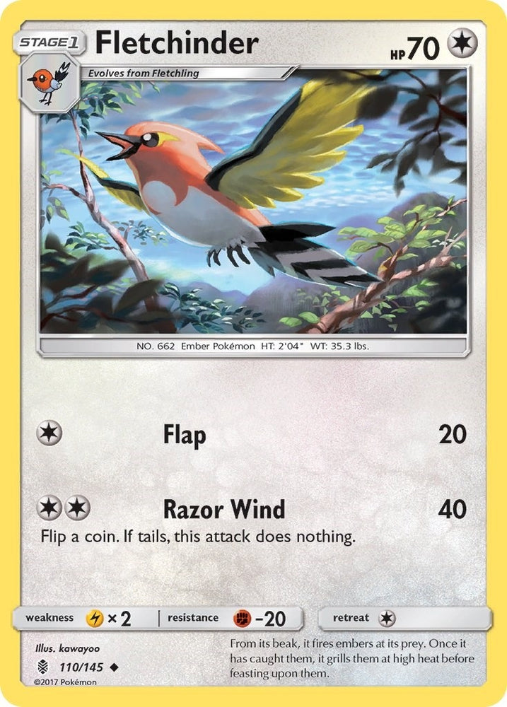 Image for Fletchinder (110/145) [SM - Guardians Rising]