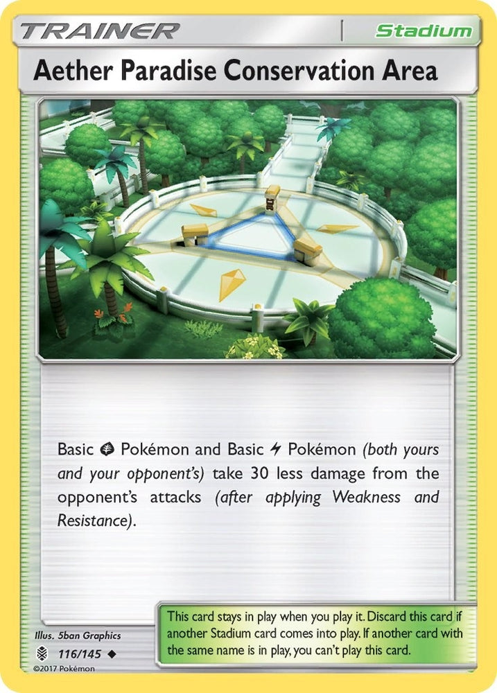 Image for Aether Paradise Conservation Area (116/145) [SM - Guardians Rising]