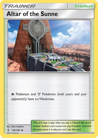 Image for Altar of the Sunne (118/145) [SM - Guardians Rising]