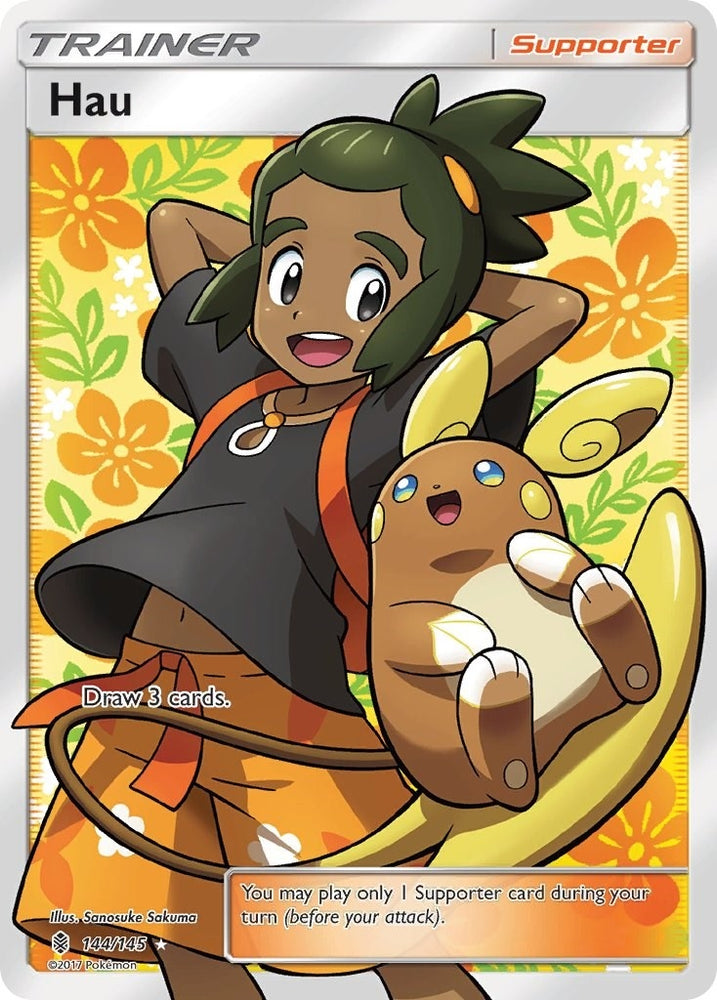 Image for Hau (Full Art) (144/145) [SM - Guardians Rising]