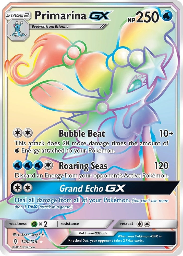 Image for Primarina GX (Secret) (149/145) [SM - Guardians Rising]