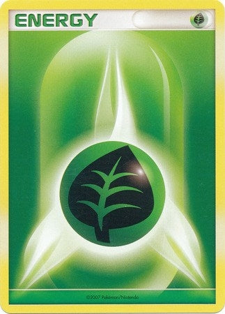 Image for Grass Energy (2007 Unnumbered D/P Style Non-Holo) [League & Championship Cards]