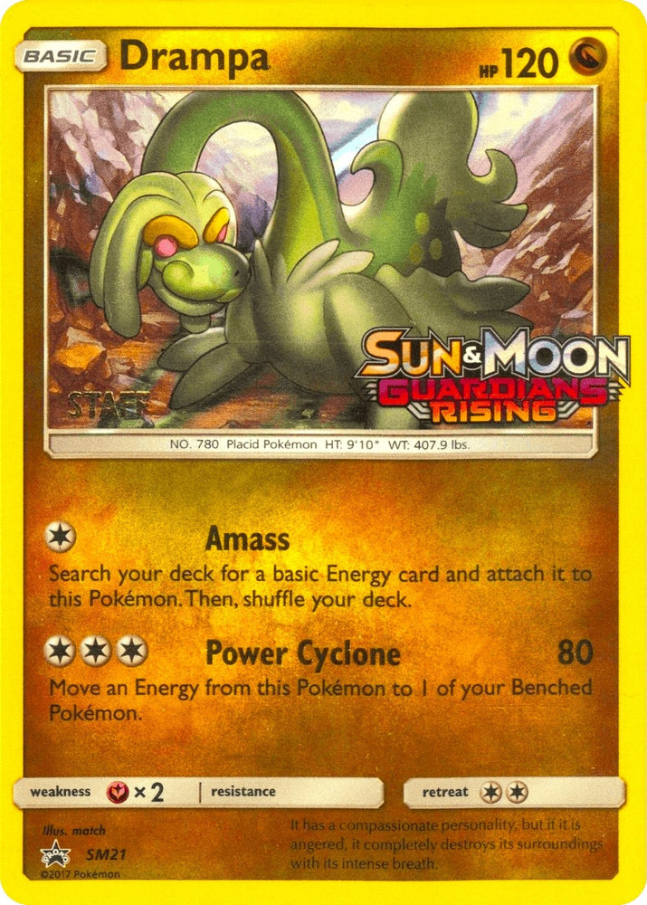 Image for Drampa - SM21 (Prerelease) [Staff] (SM21) [SM Promos]
