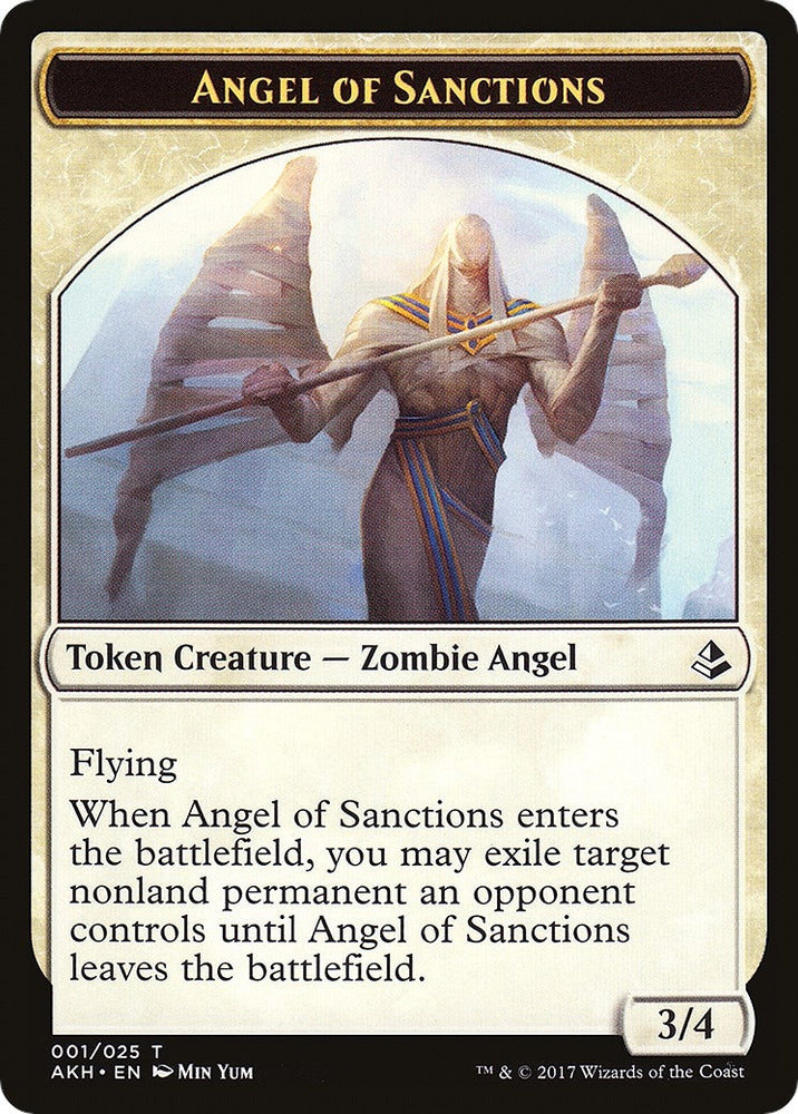 Image for Angel of Sanctions // Drake Double-Sided Token (1 // 18) [Amonkhet]