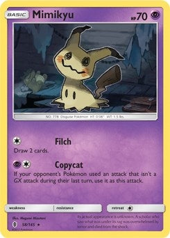 Image for Mimikyu (058/145) [Deck Exclusives]