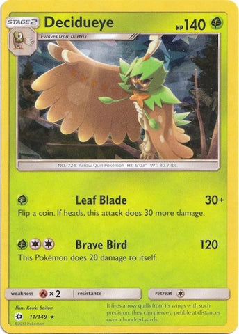 Image for Decidueye (011/149) [Deck Exclusives]