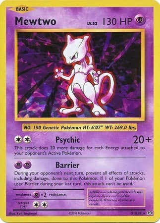 Image for Mewtwo (051/108) [Deck Exclusives]