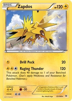 Image for Zapdos (023/108) [Deck Exclusives]