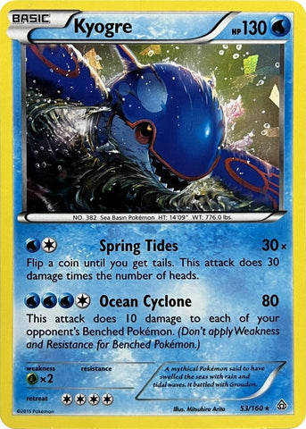 Image for Kyogre (053/160) [Deck Exclusives]