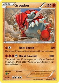 Image for Groudon (084/160) [Deck Exclusives]