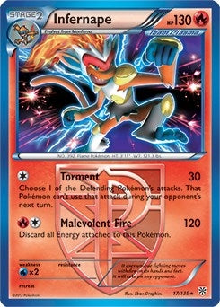 Image for Infernape (017/135) [Deck Exclusives]