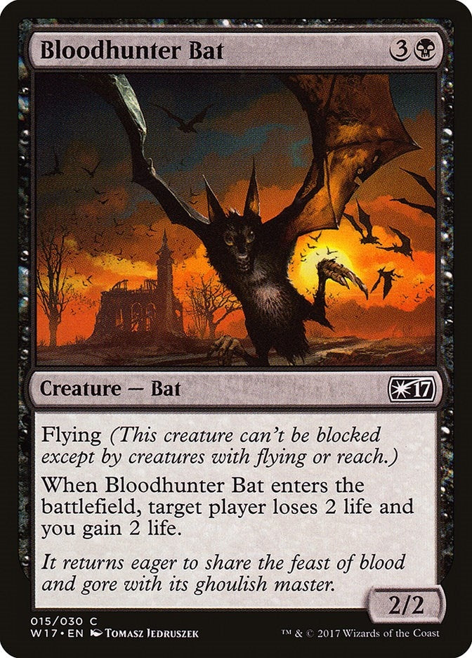 Image for Bloodhunter Bat (15) [Welcome Deck 2017]