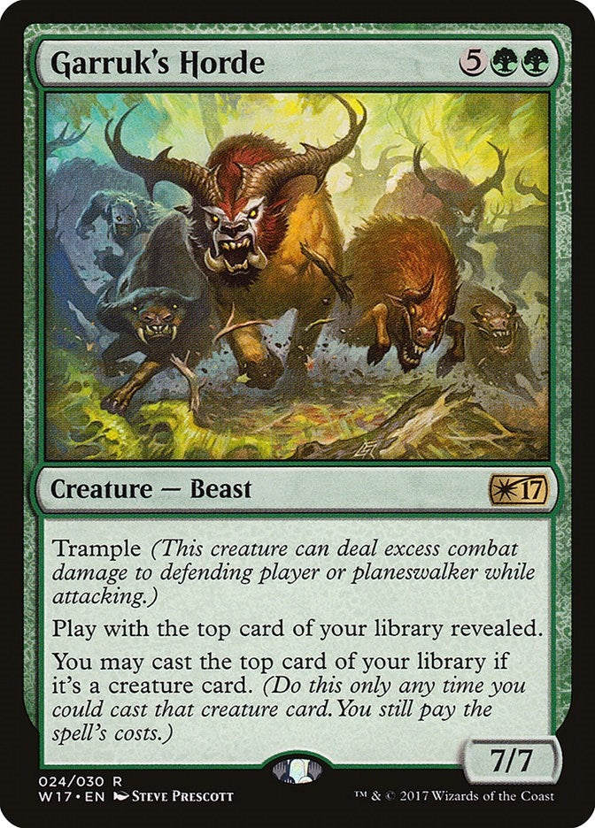 Image for Garruk's Horde (24) [Welcome Deck 2017]