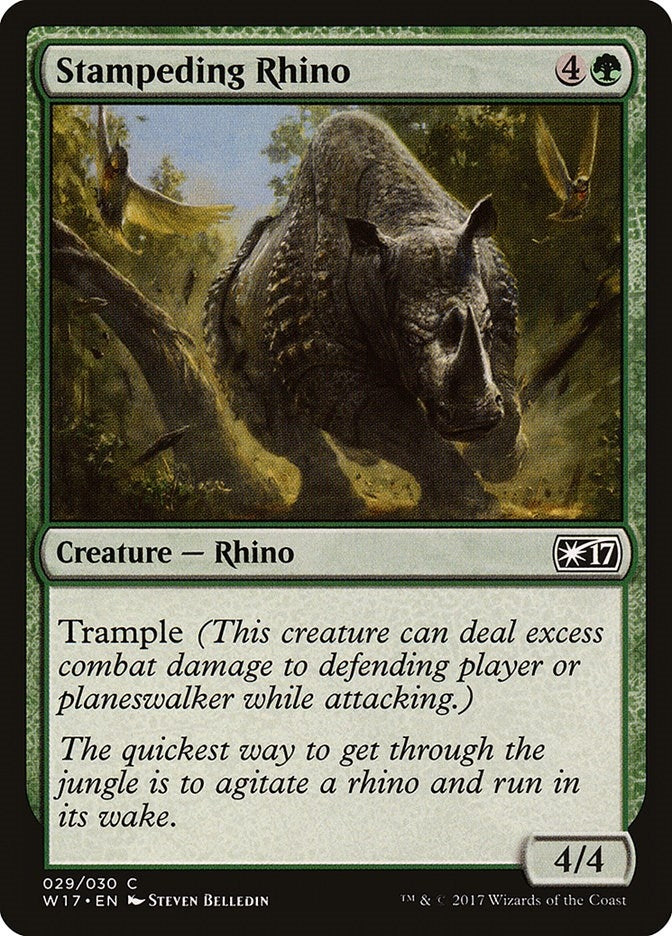 Image for Stampeding Rhino (29) [Welcome Deck 2017]