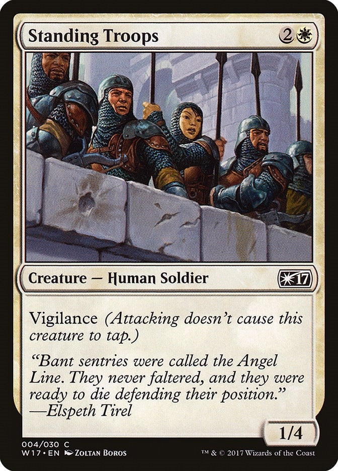 Image for Standing Troops (4) [Welcome Deck 2017]