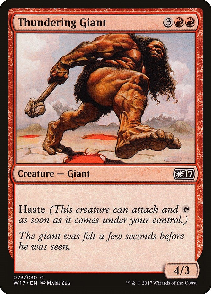 Image for Thundering Giant (23) [Welcome Deck 2017]