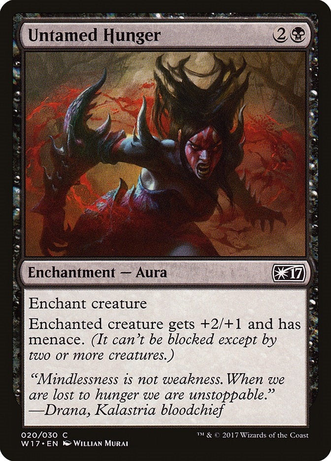 Image for Untamed Hunger (20) [Welcome Deck 2017]