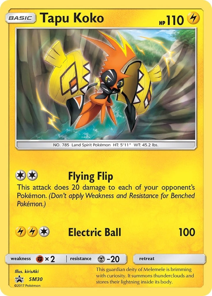 Image for Tapu Koko - SM30 (SM30) [SM Promos]