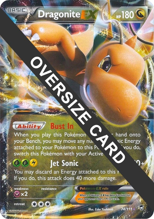 Image for Dragonite EX (074/111) [Jumbo Cards]