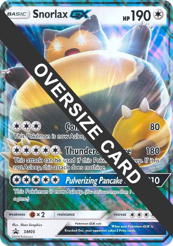 Image for Snorlax GX (SM05) [Jumbo Cards]